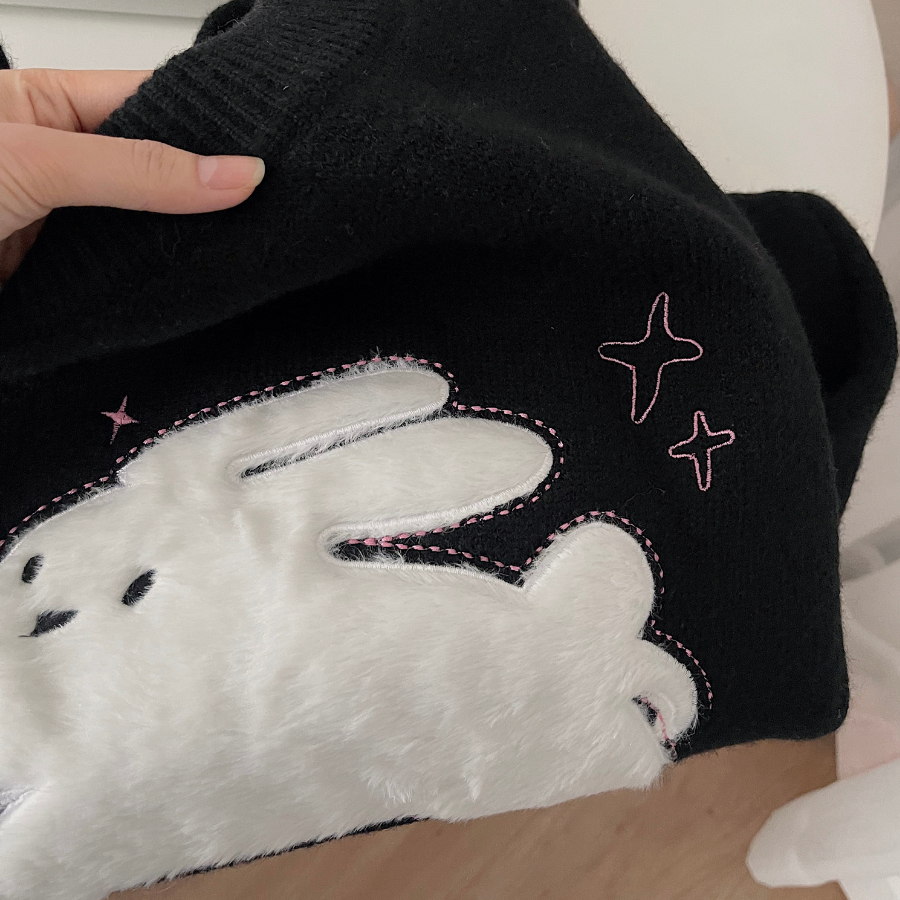 Áo len tay dài nữ chất vải len dệt kim mịn GWEN 10599 - Jemcloset