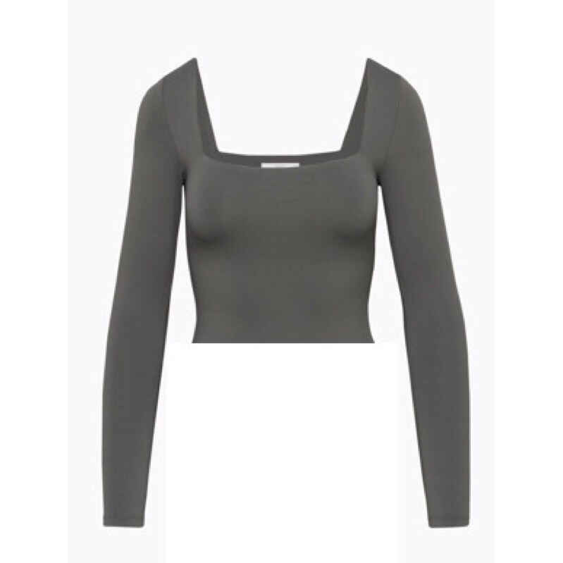 BABATON AUTH - ÁO CỔ VUÔNG TAY DÀI