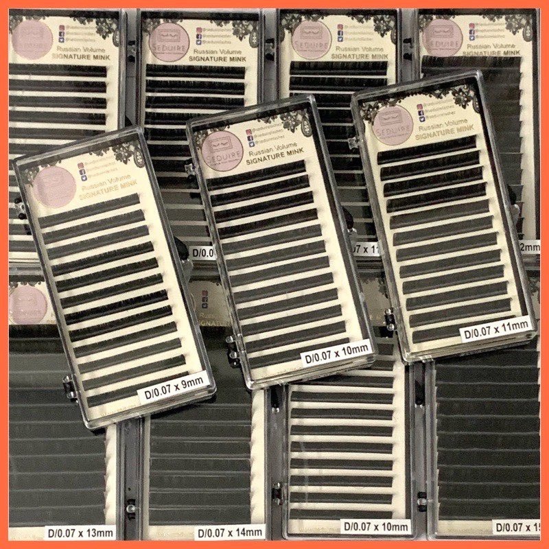 Mi khay  SEDUIRE độ cong I  , tóc SILK