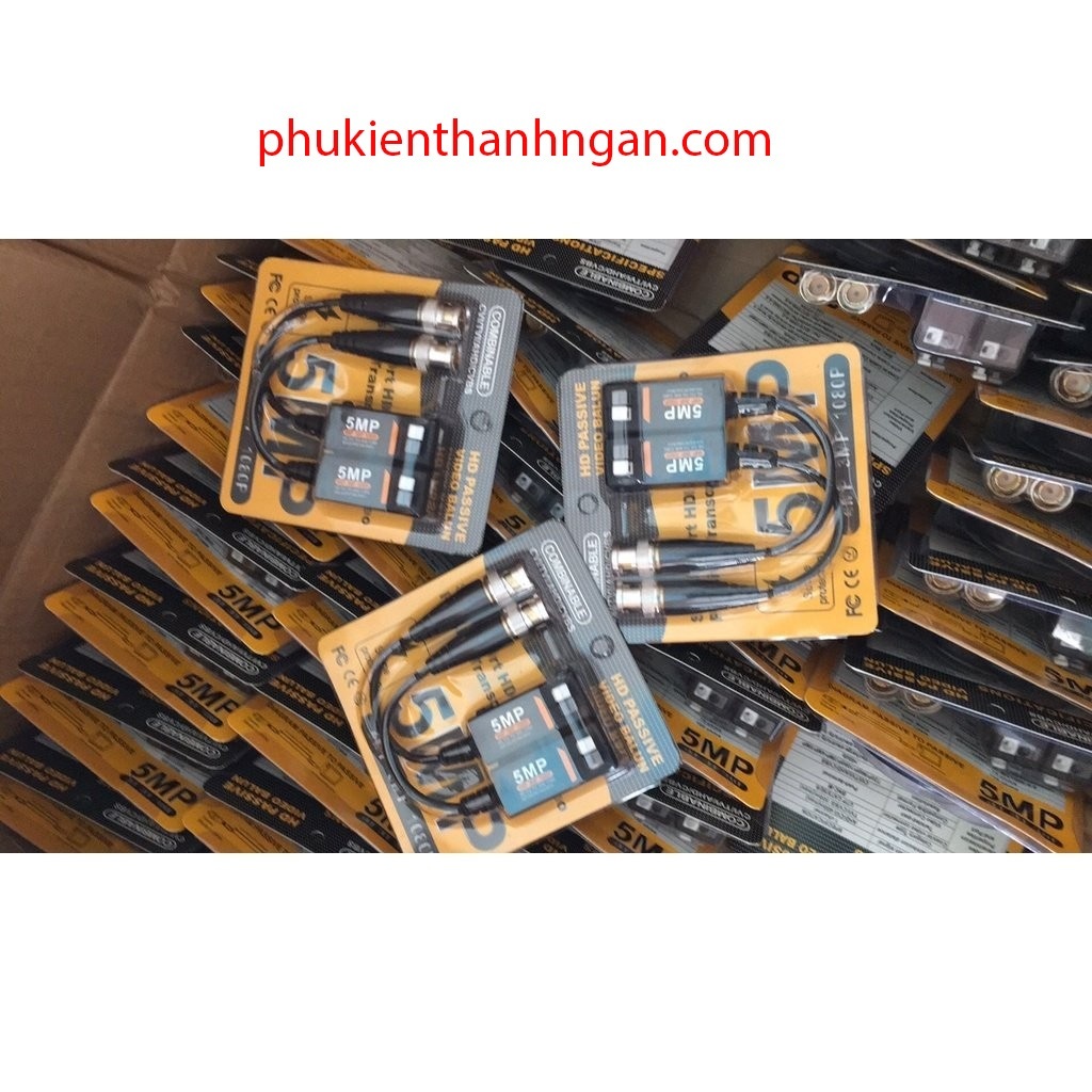 Balun 5.0Mp  BDV-06 đi dây 600m vit gài  - video balun 5.0Mp