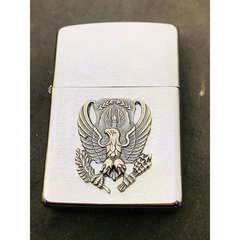 Emblem Pin U.S.A Rin hãng dán Zippo