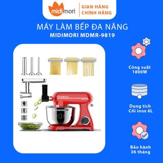 Máy làm bếp đa năng gia đình Midimori Kitchen Machine, MDMR - 9819