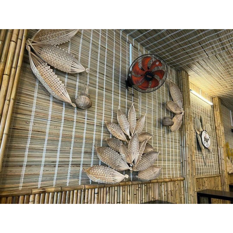 Thuyền tre,thuyền nan 2 cạnh decor, trang trí tiệc,handmade,…