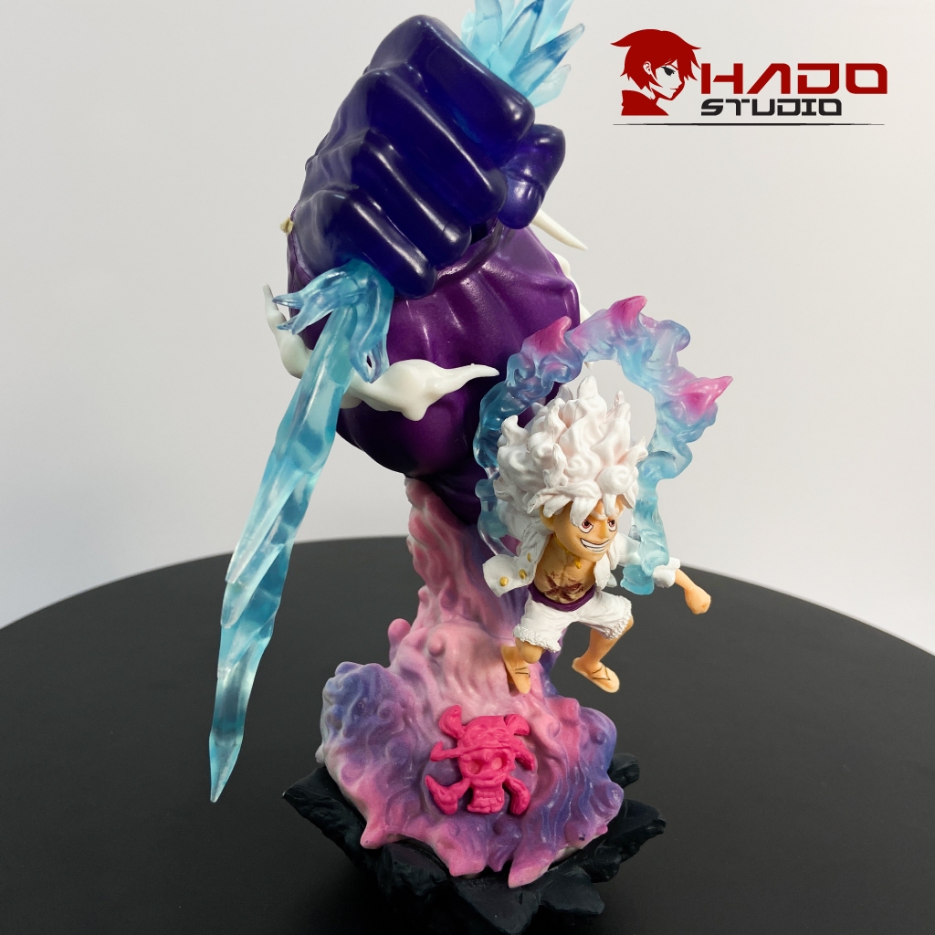 Mô hình Luffy Gear 5, One Piece, cao 20cm