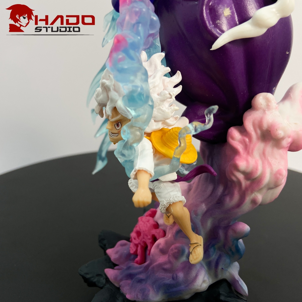 Mô hình Luffy Gear 5, One Piece, cao 20cm