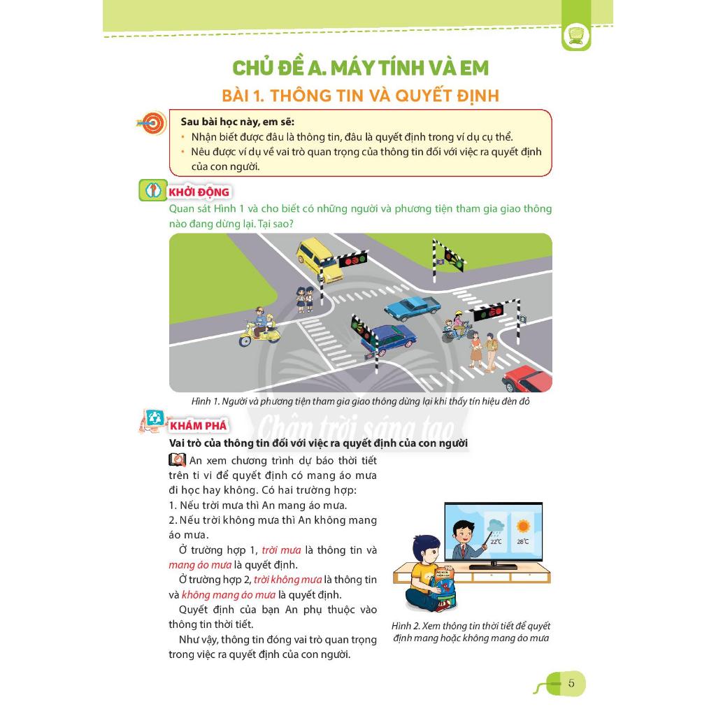 Sách học sinh – Tin Học Lớp 3 – Chân trời sáng tạo