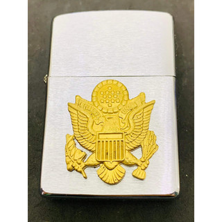 Eblem Q.uân S.ự dán Zippo( Có tặng kèm keo dán)