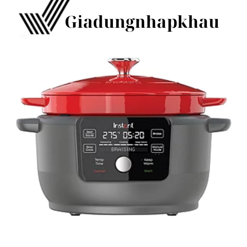 Nồi Hầm Nấu Chậm Instant Pot, Dung Tích 5.7L, Công Suất 1500W, Nhập Đức, BH 12 Tháng, Giadungnhapkhau_68