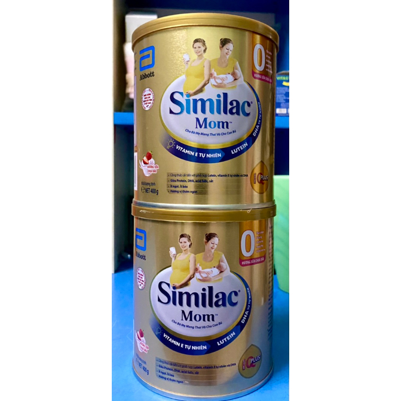 Similac Mom hộp thiếc 400g hương vani