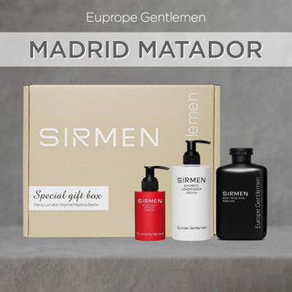 Sirmen - Giftbox combo 3 – Madrid Matador (Sữa tắm gội nam - Dầu gội - Dung dịch vệ sinh)