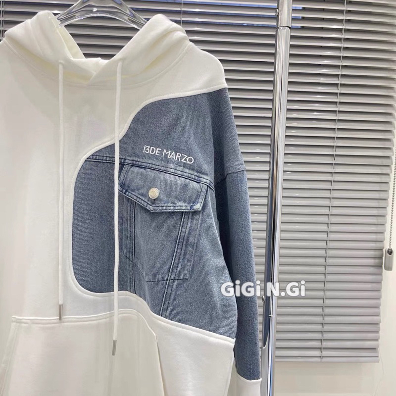 13de.marzo Hoodie Gấu Pha Bò Siêu Đẹp