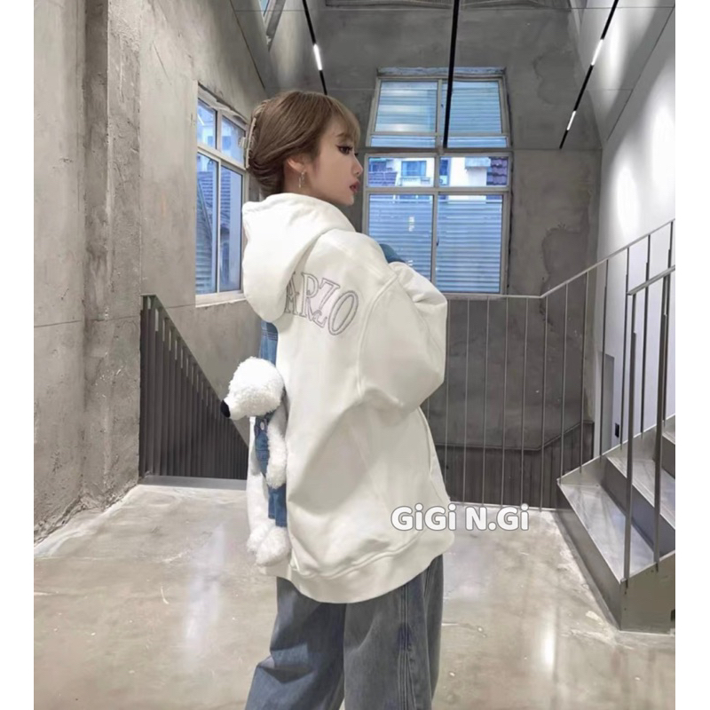 13de.marzo Hoodie Gấu Pha Bò Siêu Đẹp