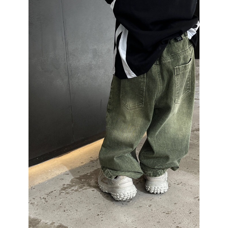 Quần bò phong cách hip hop cho bé hàng qccc