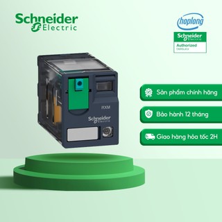Rơ le trung gian RXM4AB2BD Schneider - 24VDC - 6A - 14 chân