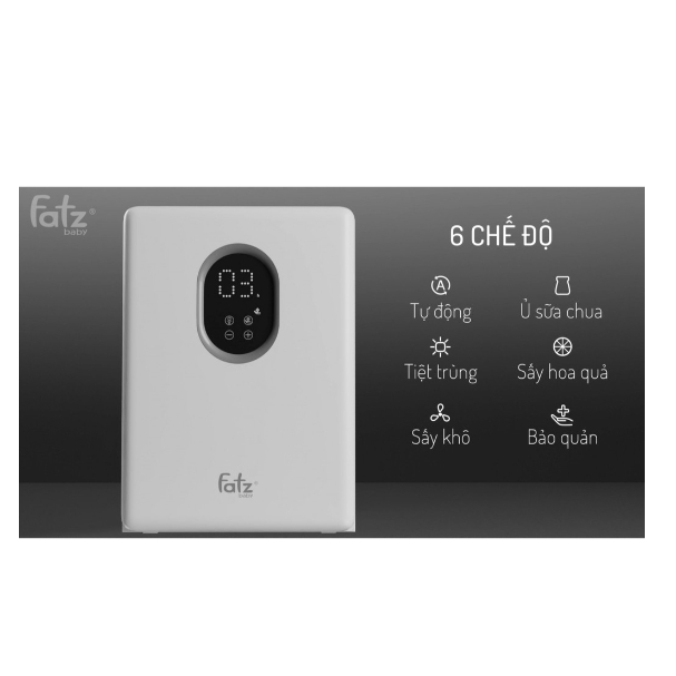 Máy tiệt trùng sấy khô UVC LED _ FATZ BABY KING 3 FB4733BT