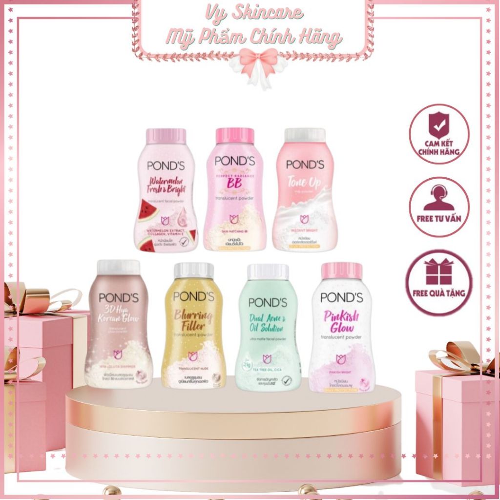 Phấn phủ dạng bột siêu mịn Pond’s Thái Lan 50g