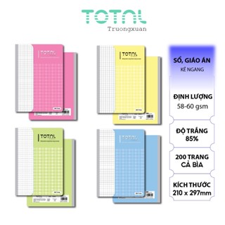 Giáo án 200 Trang kẻ ngang ToTal