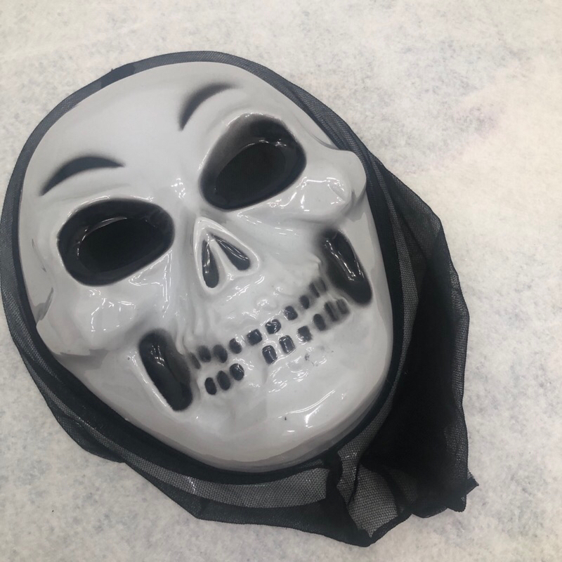 Mặt Nạ Ma Halloween Có Trùm Đầu Mỏng Mát