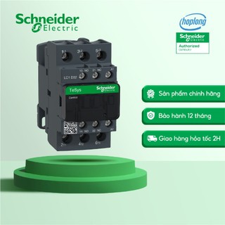 Khởi động từ Schneider LC1D32B7 - 3P(3NO) - 32A - Coil 24VAC