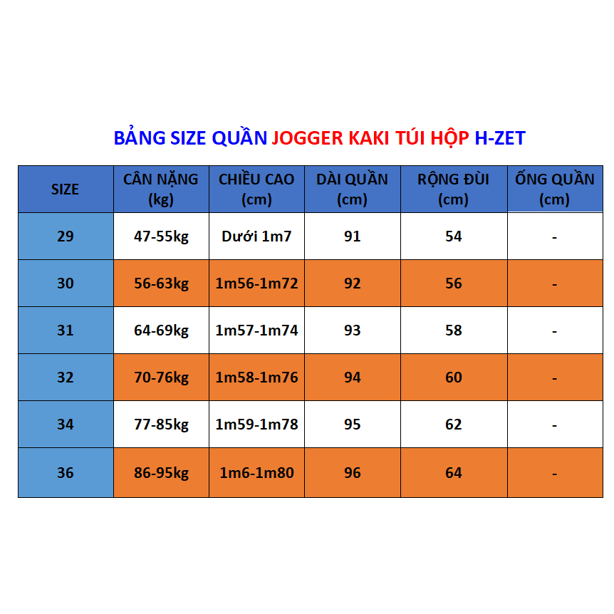 Quần Jogger Kaki Túi Hộp Nam H-ZET, Chất Vải Kaki Cotton Co Giãn - JGTH 01
