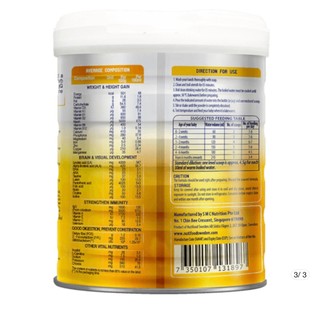 Sữa Bột Nutifood Growplus Vàng 0+ 400gr Sữa Non