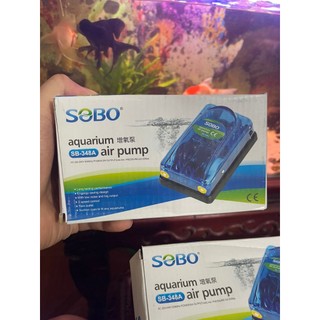 Máy Sục Khí Oxy SOBO VIPSUN RS 248A- 348A | TẶNG KÈM Phụ Kiện 2m Dây+ 1 Cục Sủi | Máy Sủi Khí Cho Bể Cá Hồ Cá Cảnh