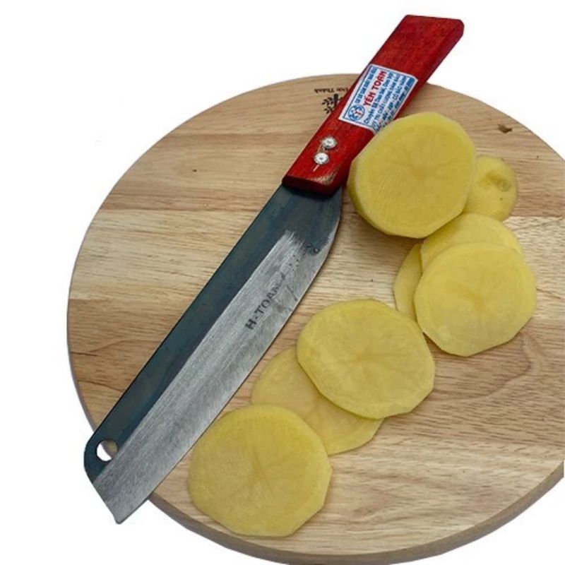 Dao thái thịt siêu bén cán gỗ