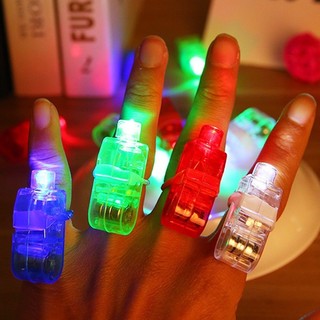 Combo 40 nhẫn đèn led đeo ngón tay phát sáng