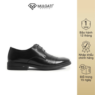 Giày tây nam MULGATI Big Size Derby da bò cao cấp buộc dây - NTW810931