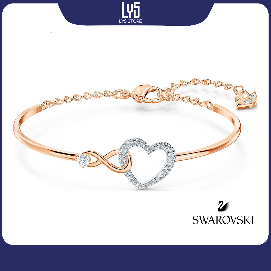 Vòng tay nữ Swarovski Swarovski Infinity bangle 2046RG