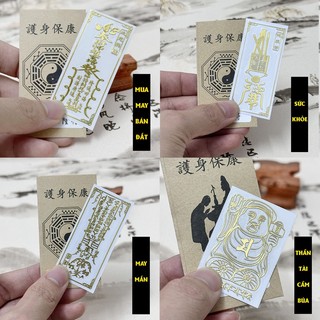 Linh phù dán điện thoại - bình an, may mắn, sức khỏe, kinh doanh