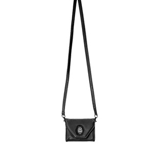 Front the knight mini wallet d621 - black - s ♟ ví cao cấp front d621 màu đen vải polyester trượt nước
