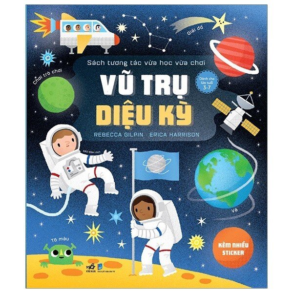 Sách - Tương tác vừa học vừa chơi - Vũ trụ diệu kỳ