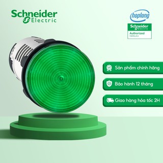 Đèn báo Ø22 230V AC bóng LED xanh lá Schneider XB7EV03MP
