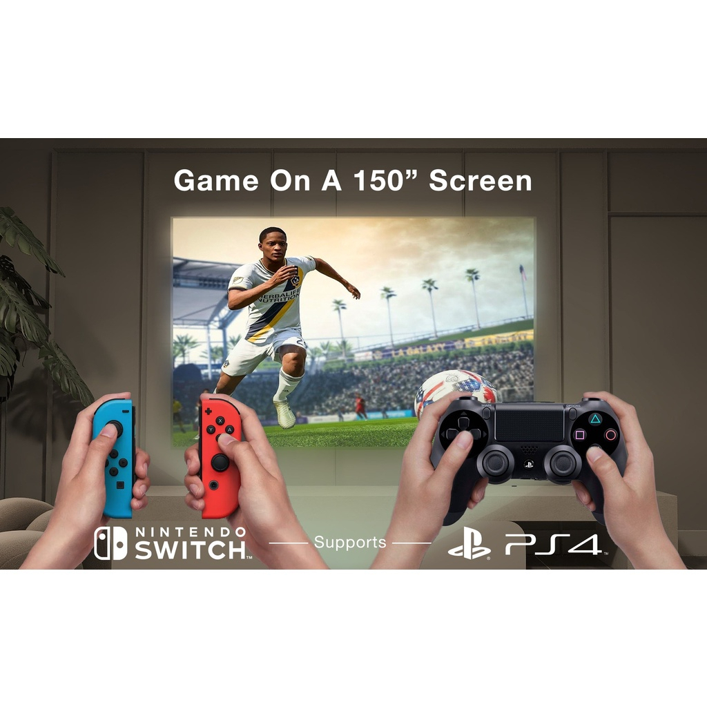 Máy chiếu Android Q3 PRO Mini 8500 Lumens HD 1080P 4K WiFi LED Projector.