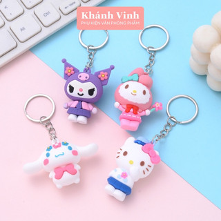 Móc khoá bộ sanrio, melody, cinnamoroll so02