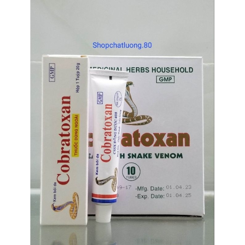2 tuýp Cobratoxan  date 7/2025