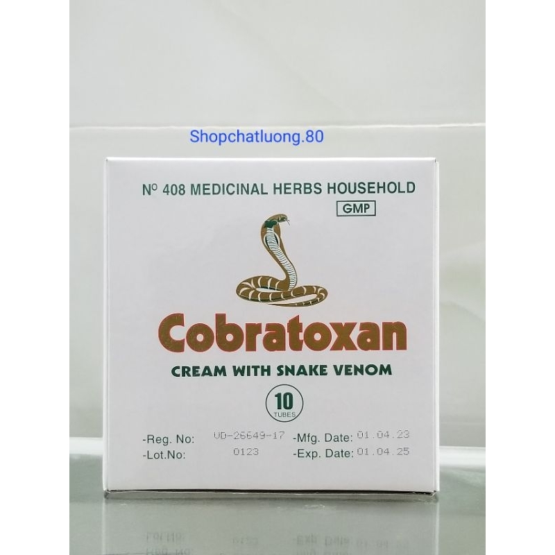 2 tuýp Cobratoxan  date 7/2025