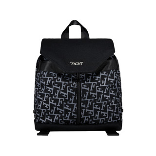 Front the knight f abundant backpack d123 - black - m ♟ balo front chất liệu polyester
