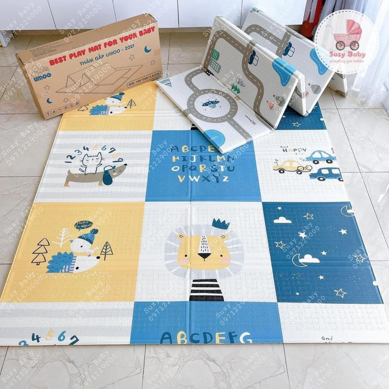Thảm xốp gấp gọn Umoo 1m8x2m