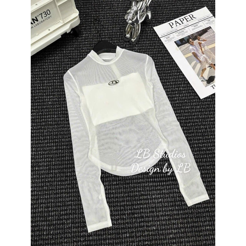 Áo lưới siêu hót kèm baza hot 2023