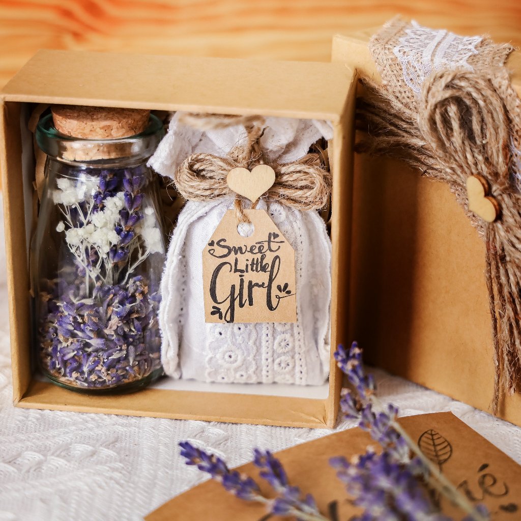 HỘP QUÀ NỤ HOA LAVENDER PHÁP - SET FIRSTDATE