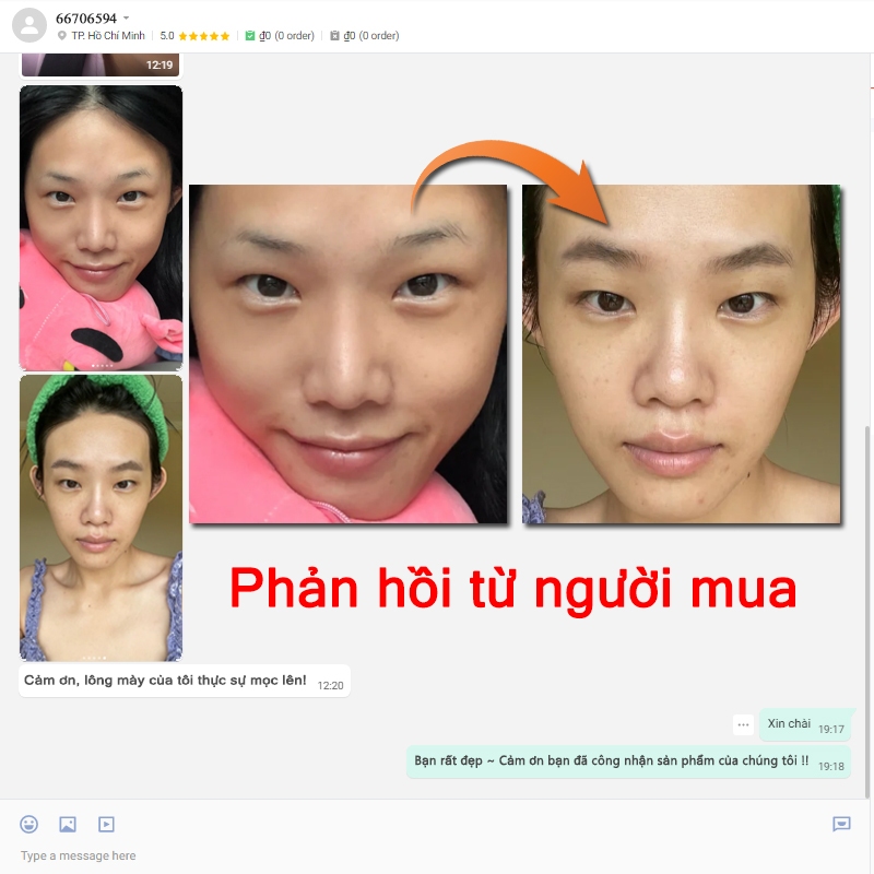 Serum mọc lông mày tinh chất kích mọc lông mày, lông mi,lông râu,mọc tóc,thúc đẩy lông mày dày và dài