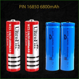 Pin sạc ultrafire 18650 6800mAh 3.7V 4.2V , pin dùng cho quạt , đèn pin , tông đơ và các thiết bị khác