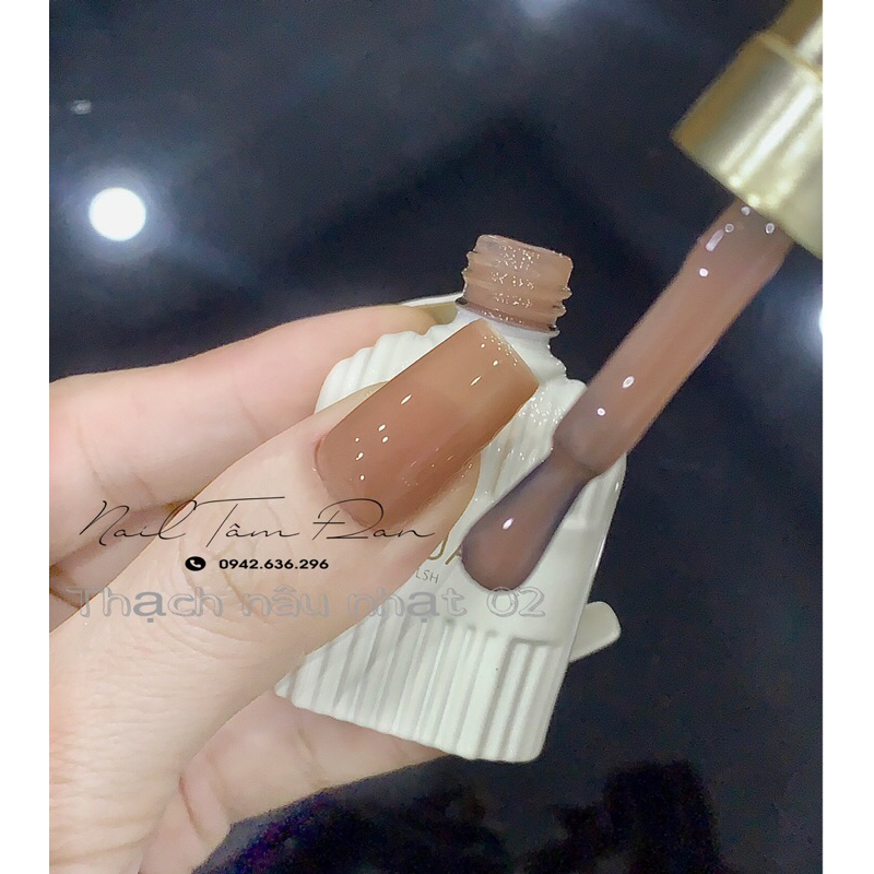 Thạch Nude nâu nhạt 02