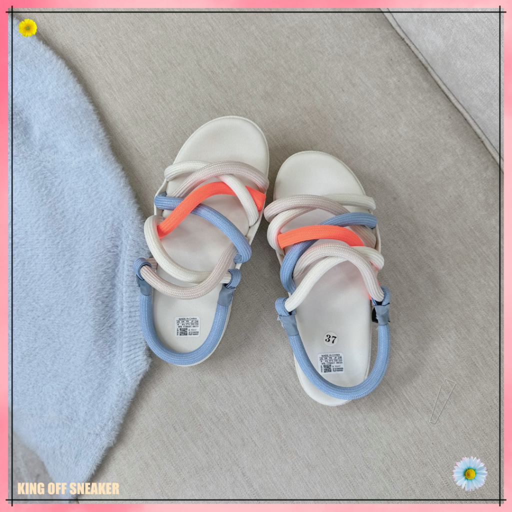 Dép Sandal Nữ 💕 giày sandal nữ dây xanh, phong cách thời trang dễ phối đồ