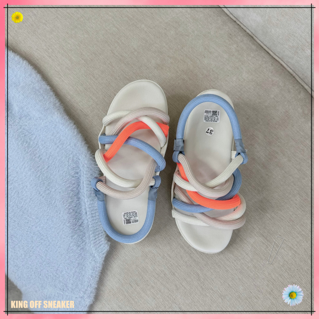 Dép Sandal Nữ 💕 giày sandal nữ dây xanh, phong cách thời trang dễ phối đồ