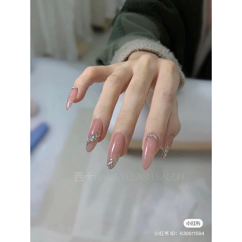 Thạch Nude hồng nhạt 01