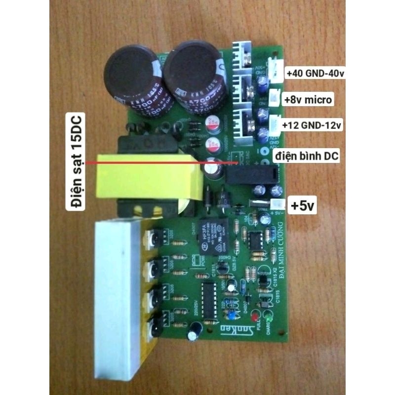 🤩🤩Nguồn xung loa kéo