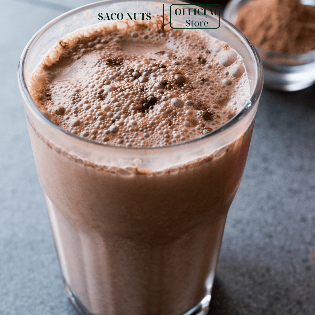 Bột cacao, cacao nguyên chất 100% organic Đăk Lăk chuẩn vị 500gr - SACO NUTS